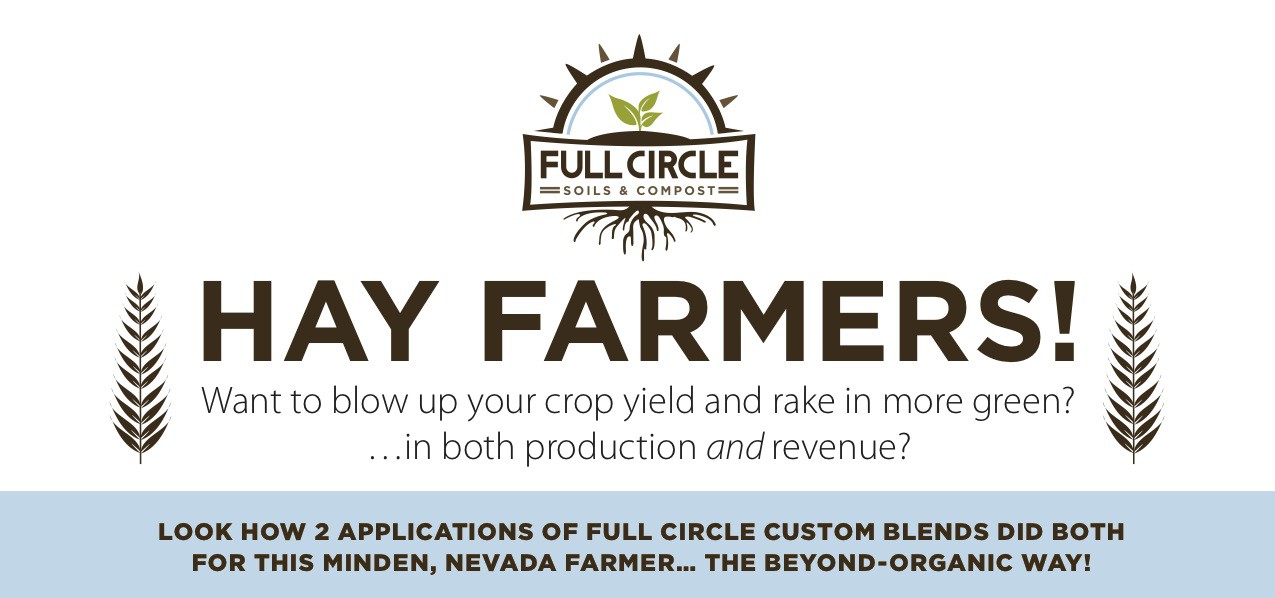 Hay Farmers: How Full Circle Helps Farmers Go BIG with Large Scale Compost